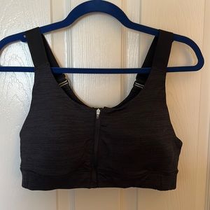 Outdoor Voices Zip Up Sports Bra